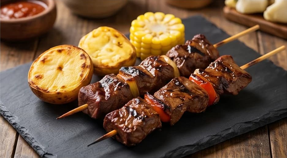 Anticuchos de Corazón