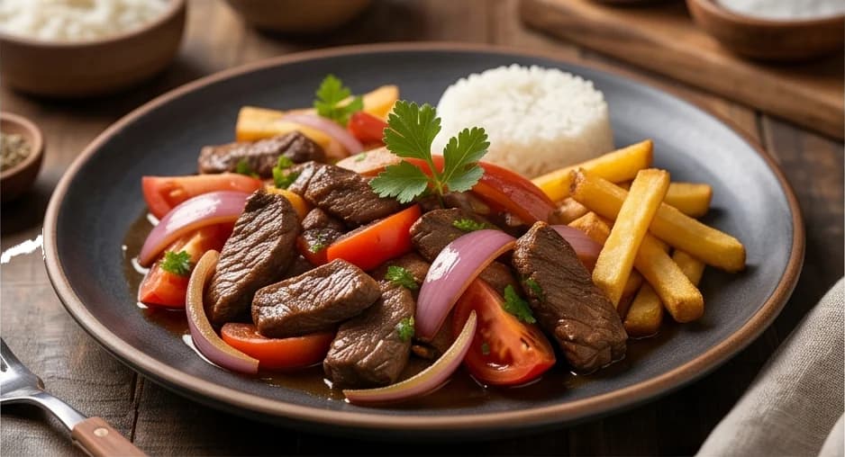 Lomo Saltado al Wok